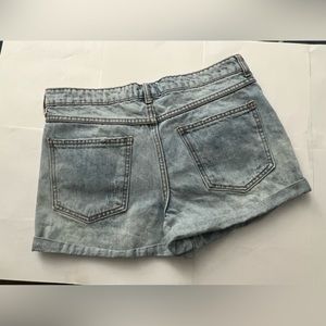 Forever 21 Jean shirts with rips size 28 M 4/6